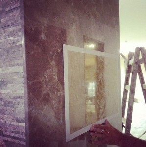 polished plaster